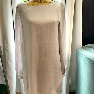 Lulu’s mini long sleeved dress.